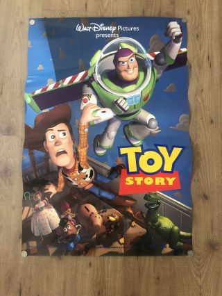 Toy Story (1995) Movie Poster One Sheet - Rolled Double - Sided 27x40