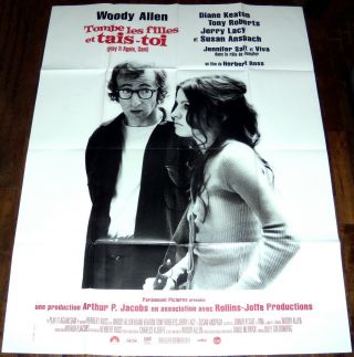 Play It Again Sam Woody Allen Diane Keaton Large French Poster