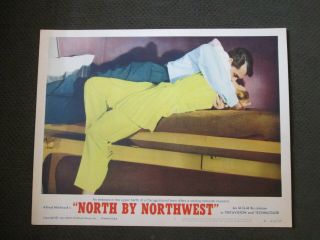 North By Northwest - Lobby Card - Cary Grant - Hitchcock