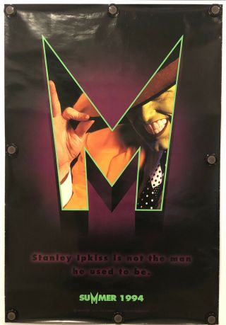 The Mask One Sheet Ds/rolled Movie Poster - 1994 - Jim Carrey