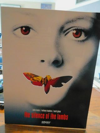 Rare Silence Of The Lambs Media Promo Press Kit Folder Includes All Stickers