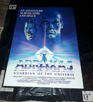 Abraxas,  Guardian Of The Universe (1991) - Uk Video Poster