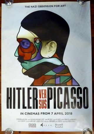 Hitler Vs Picasso 2018 Australian One Sheet Movie Poster Toni Servillo