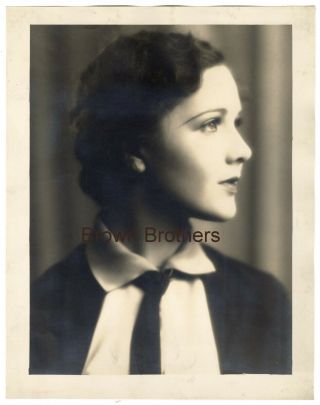 1920s Hollywood Actress Mary Brian " Knockout Reilly " 10x13 " Dbw Photo By Hommel