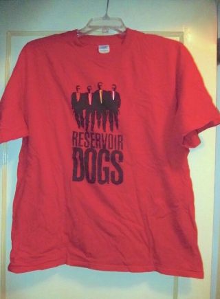 Guc Dated 1992 Red Reservoir Dogs Tarantino Film Graphic Tee Shirt Prov Ri Sz L