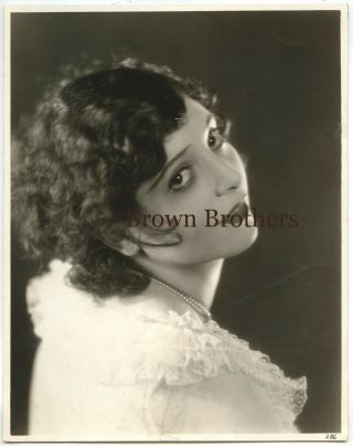 Vintage 1920s Hollywood Actress Madge Bellamy Dbw Photo By Alexander Kahle