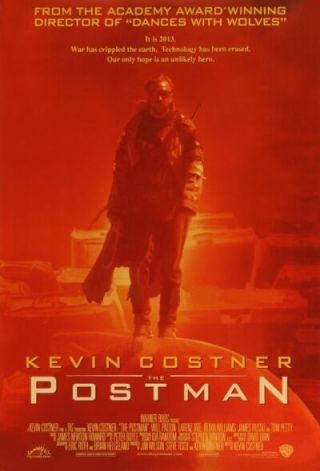 Postman - 1997 - 27x40 Movie Poster - Rare Style C - Kevin Costner