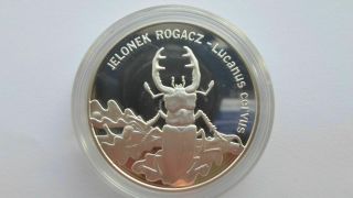 Poland 20 Zl Silver Coin Beatles - Jelonek Rogacz 1997
