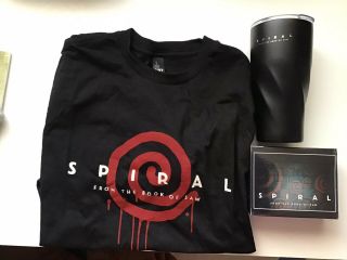 Spiral From The Book Of Saw Puzzle,  T - Shirt & Travel Cup All