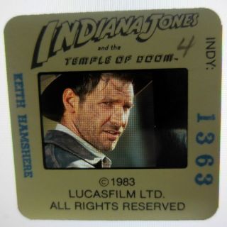 Indiana Jones & The Temple Of Doom Harrison Ford 35mm Slide 12