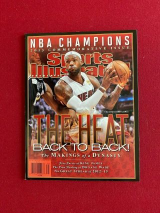 2013,  Miami Heat (lebron James / Dwyane Wade),  " Sports Illustrated " Comm.  Issue