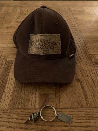 The Texas Chainsaw Massacre The Beginning (2006) Sdcc Hat & Keychain Rare Origin