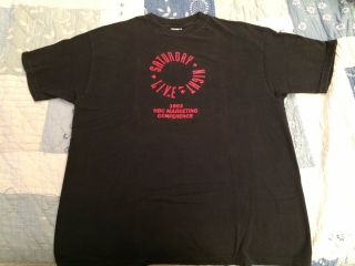 Snl Saturday Night Live " 1993 Nbc Marketing Conference " T - Shirt " Made In Usa " Xl