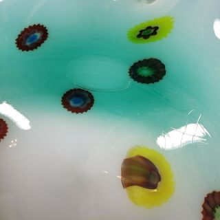 Millefiori Studio Hand Crafted Art Glass Bowl Dish 3