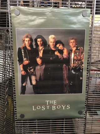 Vintage 1987 The Lost Boys Movie Poster - Vampires