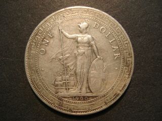 1900 Great Britain Hong Kong Trade Dollar