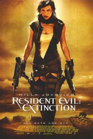 Resident Evil : Extinction Reg Movie Poster Dbl Sided
