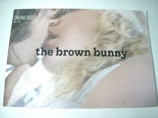 The Brown Bunny Japan Film Program Book Vincent Gallo 2003