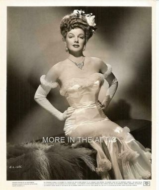 Young Sexy Busty Ann Sheridan Vintage Warner Brothers Glamour Portrait