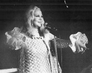 Peggy Lee Performs On Stage In Toronto,  Canada Photo