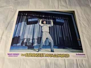 Walt Disney ‘The Strongest Man In The World’ Set Of 8 Lobby Cards 1974,  11”x14” 3