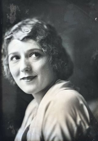 Silent Film Legend Mary Pickford Charles Sheldon Negative Photograph Unpublished