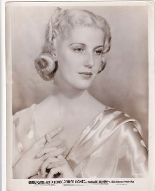 Anita Louise Stunning Portrait Bombshell Bare Shoulder Gown 1937 Orig Photo 305