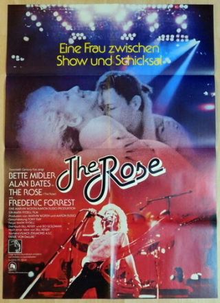 Bette Midler The Rose Vintage 1 Sheet Movie Poster 1980