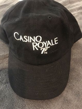 James Bond 007 Casino Royale 2006 Movie Hat With Danjaq Copyright Tag