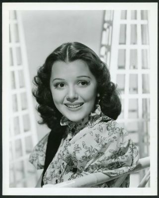 Ann Rutherford Vintage 1930s Mgm Portrait Dblwt Photo By Clarence Bull