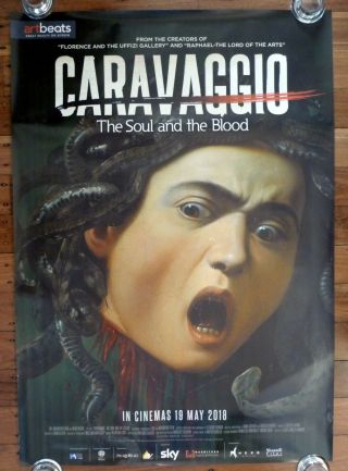 Caravaggio 2018 Australian Advance One Sheet Movie Poster Manuel Agnell