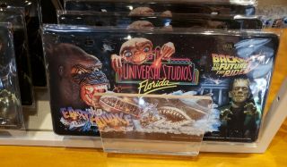 Universal Studios Florida 30th Anniversary License Plate Jaws Ride King Kong