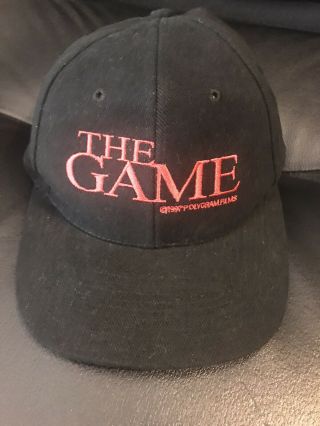 The Game - Rare 1997 Movie Hat.  Directed By David Finches,  Starring Michael Douglas