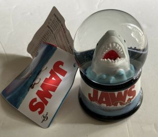 Universal Jaws Movie Poster Promo Light Up Shark Mini Snowglobe Snow Globe