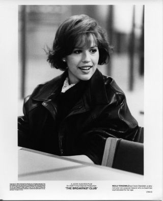 The Breakfast Club 1984 8x10 Photo Portrait Molly Ringwald As Claire