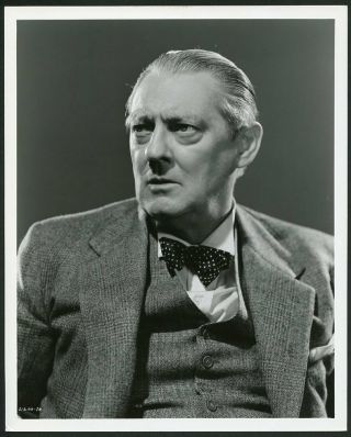 Lionel Barrymore Vintage 1939 Mgm Portrait Dblwt Photo By Clarence Bull