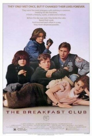 The Breakfast Club (1985) Movie Poster -