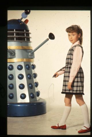 Dr Who And The Daleks Roberta Tovey Rare Studio Portrait Transparency
