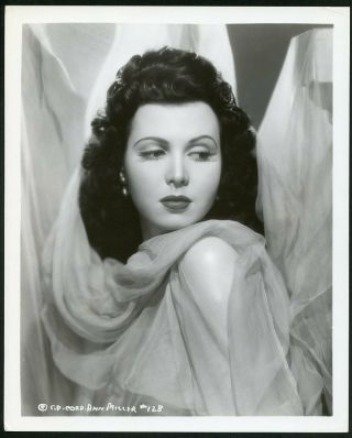 Ann Miller Vintage 1940s Columbia Pictures Portrait Photo