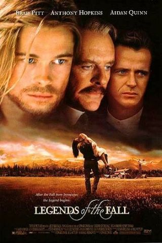 Legends Of The Fall - 1994 - 27x40 Movie Poster - Brad Pitt,  Aidan Quinn