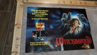 Witchboard (1986) Uk Video Poster - Horror -