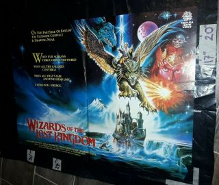 Wizards Of The Lost Kingdom (1985) Uk Video Poster