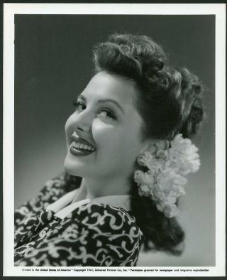 Ann Rutherford Vintage 1941 Portrait Photo By Ray Jones