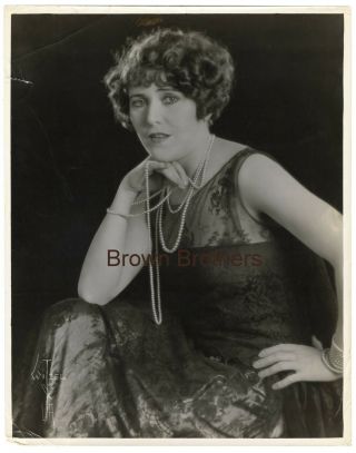 1920s Hollywood Actress Ruth Roland Oversized Photo By Witzel Studios
