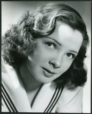 Kathryn Grayson In Close - Up Portrait Vintage 1940s Dblwt Photo