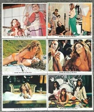 Beyond The Valley Of The Dolls - 1970 Movie Theater Lobby Card Set Of 6