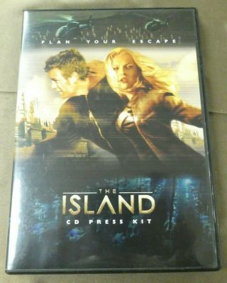 The Island Movie Digital Press Kit Scarlett Johansson Ewan Mcgregor Cd