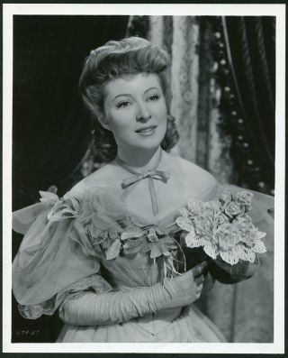 Greer Garson 1941 Mgm Portrait Photo By Apger " Blossoms In The Dust "