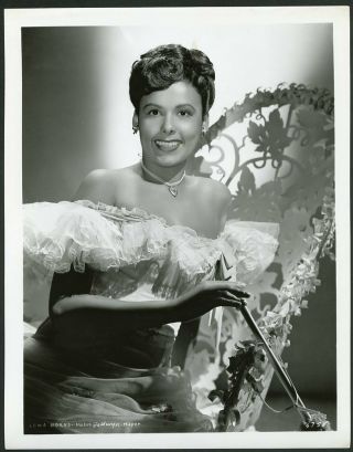 Lena Horne In Portrait Vintage 1940s Mgm Photo