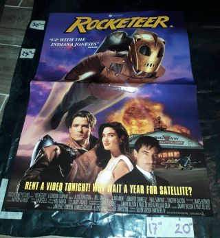 The Rocketeer (1991) Walt Disney - Uk Video Poster
